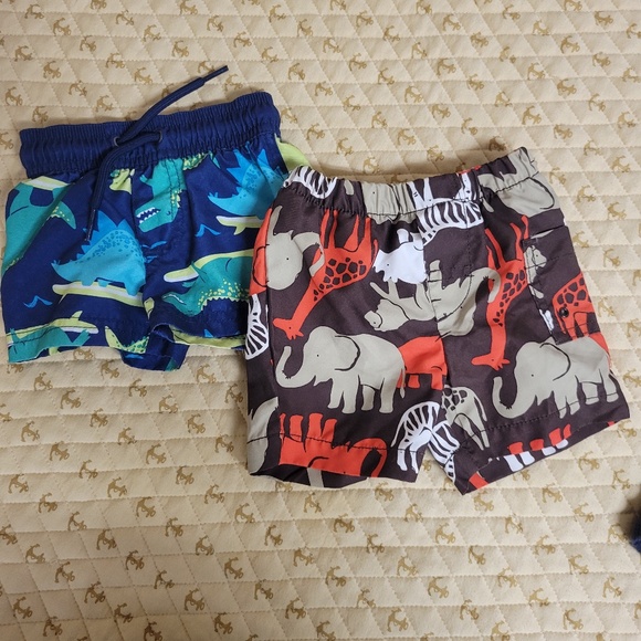 Carter's bundle of 2 boys swimming trunks - Picture 1 of 2